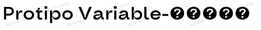 Protipo Variable字体转换